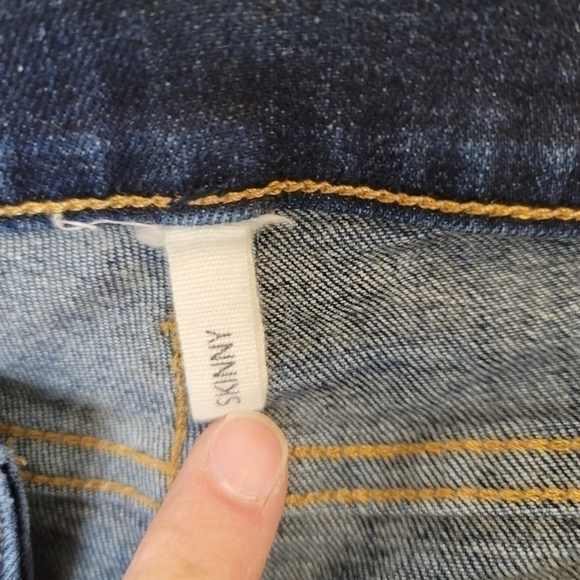 Rag & Bone WOODFORD DARK WASH SKINNY JEANS, SZ 26 - Picture 6 of 7